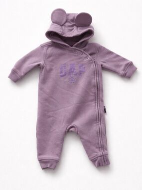 GAP Lilac Kids Footie with Ears